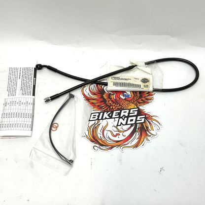 NOS Genuine Harley 2003-2023 Touring 34" Upper Brake Line 35deg banjo 41800282