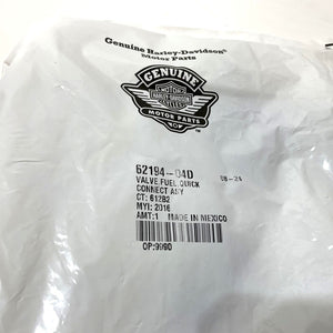 NOS Genuine Harley 2004-2017 Dyna Check Valve Assembly EFI  62194-04
