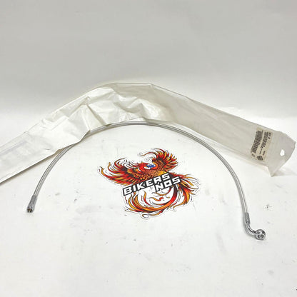 NOS Genuine Harley 36" Diamond Black Upper Brake Line 90° 46747-09