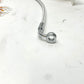 NOS Genuine Harley 36" Diamond Black Upper Brake Line 90° 46747-09