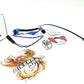 DD Custom Push Button System Chrome/Silver 2015 Up RoadGlide PBS-CHR/SIL RG15+