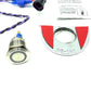 DD Custom Push Button System Chrome/Silver 2015 Up RoadGlide PBS-CHR/SIL RG15+