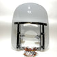 NOS Genuine Harley Dyna XL 14" Light Smoke Quick-Release Windshield 58703-09