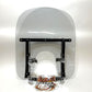 NOS Genuine Harley Dyna XL 14" Light Smoke Quick-Release Windshield 58703-09