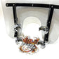 NOS Genuine Harley Dyna XL 14" Light Smoke Quick-Release Windshield 58703-09