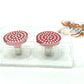 Letric Lighting  Harley Bullet Style LED RED Rear Turn tail Lights 1157 LLC-P7R
