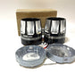 NOS Genuine Harley 2009-2016 Touring Burst Collection 4" End Caps 65100054