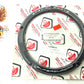 DBK Special Parts Clear Clutch Cover Oil Bath External Ring Black CC1990102GE