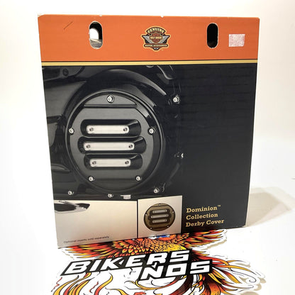 NOS Genuine Harley 2007 Up Touring Dominion Derby Cover Gloss Black 25700768