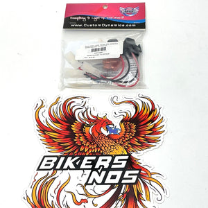 Custom Dynamics 1986-2004 Touring Passing Lamp Adapters 2001-1266