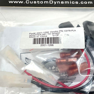 Custom Dynamics 1986-2004 Touring Passing Lamp Adapters 2001-1266