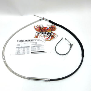 NOS Harley 2000-2016 Dyna Softail 62.69" Diamondback Clutch Cable Kit 38850-09