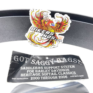 Got Saggy Bags 2000-2006 Softail Saddlebag Support System 0/06SYS