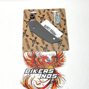 Burley Brand 2022-2024 Low Rider Brawler ST-Style Saddle Bag Hardware B10-3017B