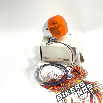 NOS Genuine Harley 1994-2001 Chrome Turn Signal Assembly Rear 68760-94