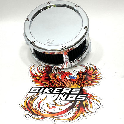 Feuling Parts 2017-2024 Milwaukee 8 BA Race Series Air Cleaner Kit Chrome 5527