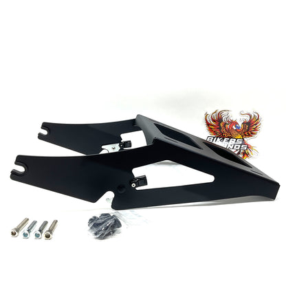 NEW Advanblack 2up Black Tour Pak Mount Harley 2018up Softail Low Rider S/ ST