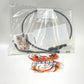 FBI 2023-2025 Touring Black Braided EZ Install 43" Upper Clutch Cable 0662-1234