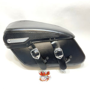 Genuine Harley 2009-2023 Road King Left Leather Saddlebag FLHRC 91139-09