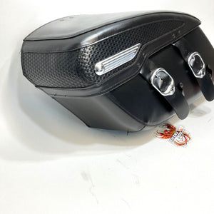 Genuine Harley 2009-2023 Road King Left Leather Saddlebag FLHRC 91139-09