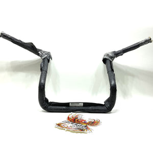Dominator 1 1/4" Black Meathook Apes 2014-2025 Batwing Touring 14" DIAA1MHSB14BO