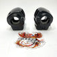Genuine Harley 1998-2013 Touring Left & Right Black Switch Housing Set 71567-96