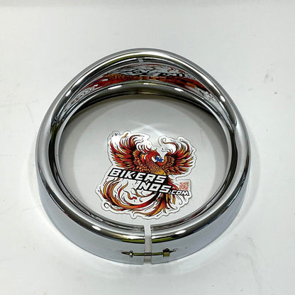 Genuine Harley 1983 Up Big Twin 7" Visor Style Headlamp Trim Ring 69733-05