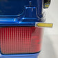 Genuine Harley 1997-2013 Tour Pack Flame Blue Pearl W/backrest 53117-97BDK