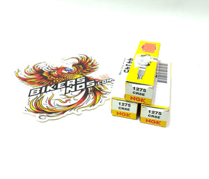NGK Spark Plugs 2000-2109 Yamaha Arctic Cat Standard Spark Plug 3-Pack CR8E 1275