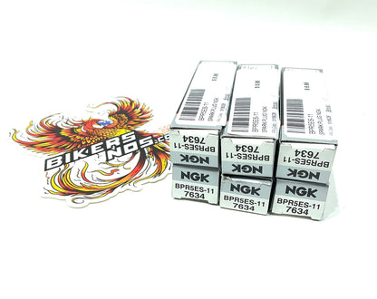 NGK Spark Plugs 1984-2000 Harley Big Twin Standard Spark Plug 6pk 7634