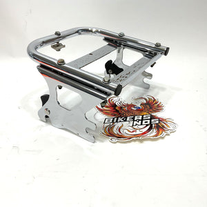 Harley 1997-2008 Touring Detachables Chrome Tour-Pak Mounting Rack 53276-04