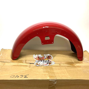 New Harley 2014-2023 Touring Wrapped Front Fender Redline Red 58900196EUZ