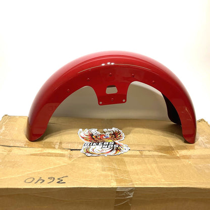 New Harley 2014-2023 Touring Wrapped Front Fender Redline Red 58900196EUZ