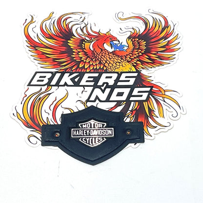 NICE Genuine Harley FXR Dyna Bar & Shield Backrest Sissy bar Medallion 99013-82