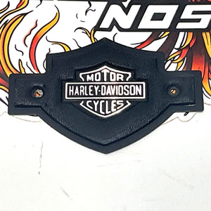 NICE Genuine Harley FXR Dyna Bar & Shield Backrest Sissy bar Medallion 99013-82