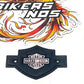 NICE Genuine Harley FXR Dyna Bar & Shield Backrest Sissy bar Medallion 99013-82