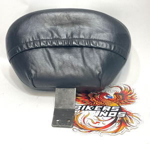 Genuine Harley Touring adjustable Comfort Stitch Rider Driver Backrest 52622-03