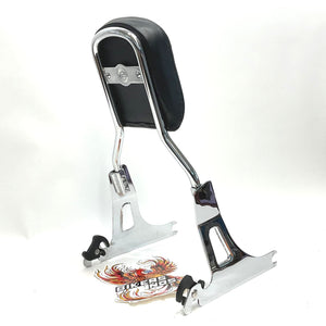 Genuine Harley 2006up Dyna Chrome Detachable Passenger Backrest 52866-06A