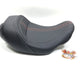 NEW Genuine Harley 2023 Up Low-Profile Solo Touring Seat Orange Stitch 52000691