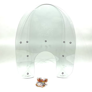 Memphis Shades 1993-2007 Harley Softail Replacement Plastic Windshield MEP6150