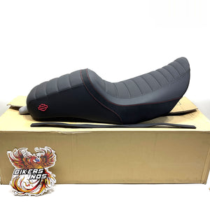 NEW Genuine Harley 2023.5 Up Touring Switchback Seat Red Stitch 52000756