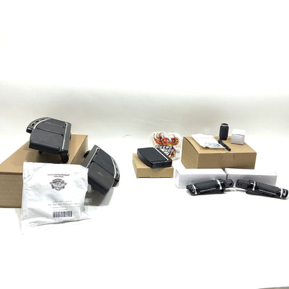 NEW Harley Adversary Rider Footboard Peg Shifter Brake Pedal Pad Kit Set