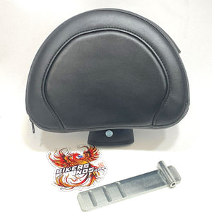 Saddlemen 2008-2024 Harley Touring RoadSofa Black Seat W/Backrest 808-07B-187TBR