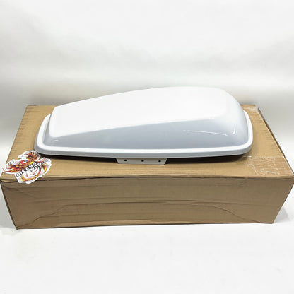 Harley 2014-25 Touring Right Saddlebag Lid Stone Washed White Pearl 90201056EOB