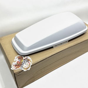 Harley 2014-25 Touring Right Saddlebag Lid Stone Washed White Pearl 90201056EOB