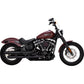 NEW Vance Hines 2018-2025 Harley Softail Eliminator 300 Mufflers Black 46312