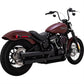NEW Vance Hines 2018-2025 Harley Softail Eliminator 300 Mufflers Black 46312