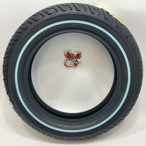 New Dunlop 1981-2011 Harley Touring White Wall Front Motorcycle Tire 43115-91