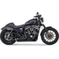 NEW Vance Hines 2014-2022 Harley XL Shortshots Black Staggered Exhaust 47229