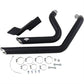 NEW Vance Hines 2014-2022 Harley XL Shortshots Black Staggered Exhaust 47229